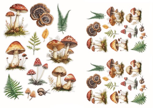 Ausschneidebogen-Bastelpapier-
