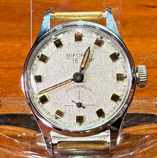 Kleine Vintage Damen-Armbanduhr Bifora 15 Top Handaufzu – funktionstüchtig