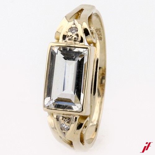 Ring 585 14k gelbgold - ring, 1