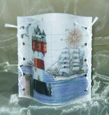 Deko windlicht leuchtturm - windlicht,