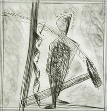 "Freigänger", 1984. Aquatinta