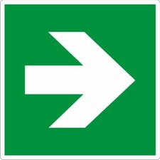 Notausgang Pfeil