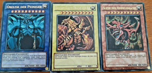 Yugioh alle götterkarten - yugioh!,