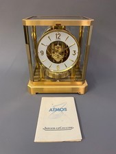 Zz Jaeger LeCoultre ATMOS Uhr Kaliber 528 | vergoldet | mit Booklets