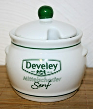 Senftöpfchen - Senftopf - Develey - mittelscharfer Senf - wie NEU