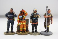 4x Stück Del Prado Figuren Feuerwehr Fire Fireman Italy France Japan Spain