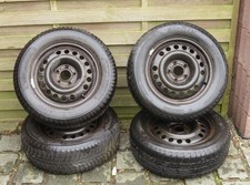 4x15 Zoll Felgen mit Winterreiffen 5 Loch OPEL ZAFIRA ELEGANCE