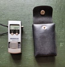 MINOX MD 6x16A Monokular Fernglas m. Digitaluhr, Temperatur-, Höhenanzeige