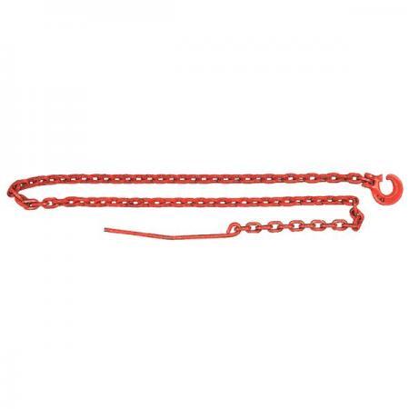 Würgekette rot 8mm - 3,0m,