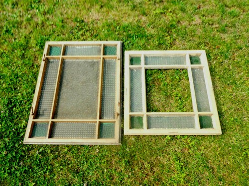 Eines von altes buntglas - eines,