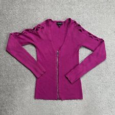GUESS Damen Bluse Pullover Gr. M Strickpullover Sweater Strickjacke 14601 Rosa