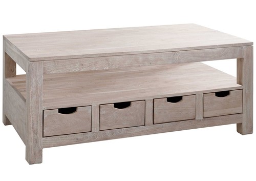 Tisch nature white 33 - nature,