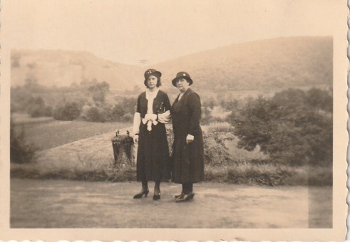 Vintage foto mutter und - foto,