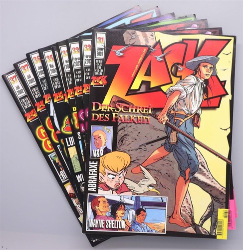Zack comic magazin jahrgang - comic,