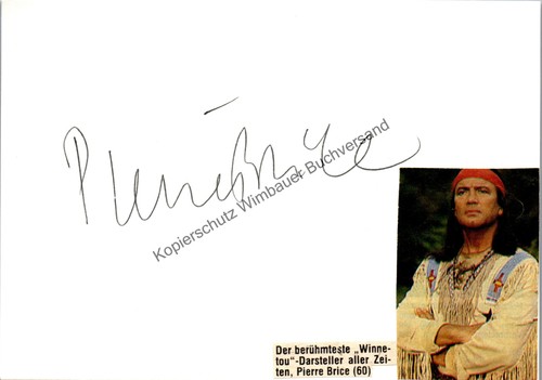Original autogramm pierre - original,