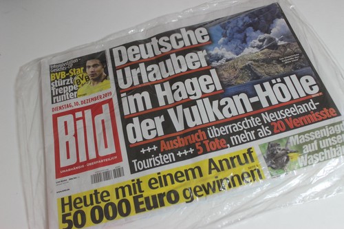 Bildzeitung 2019 - bildzeitung, 10.12.2019