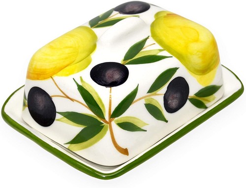 Ital keramik butterdose - keramik,