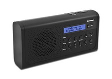 Karcher DAB 2405 tragbares DAB+ Digitalradio - Wecker - Radio - Netz/Akkubetrieb