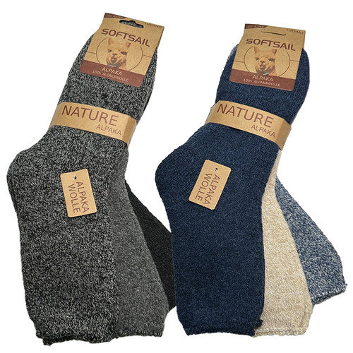 Paar alpaka socken - 3, herren
