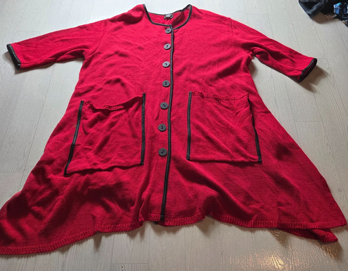 Lange strickjacke lagenlook - lange,