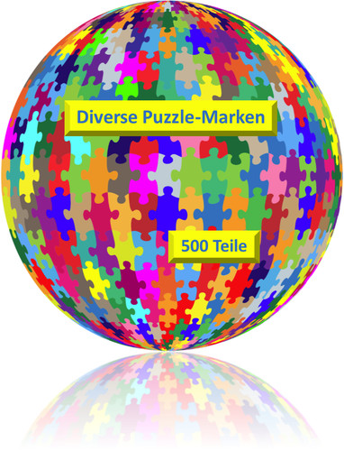 Puzzle 500 teile - puzzle, –