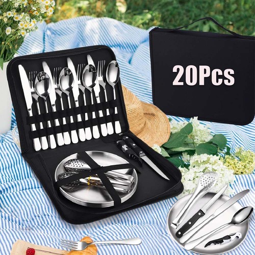 20pcs picknick geschirr set - geschirr,