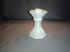 Kerzenständer Villeroy & Boch Gallo Weiß mit Schwarzen Streife