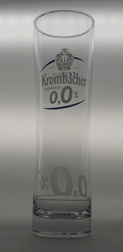 Krombacher pils bierglas - 0,0, %