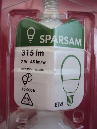 Ikea sparsam e14 - x,