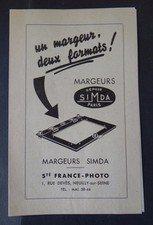 Werbekatalog Margeur SIMDA