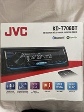 JVC KD-T706BT Autoradio CD-Receiver Bluetooth USB AUX Spotify MP3 WMA FLAC