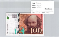 Billet Frankreich 100 Francs