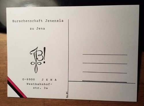 Burschenschaft jenensia - burschenschaft,
