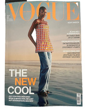 VOGUE April 4/2024 The New Cool Mailand Jeans Frühlingsschuhe Denim Cartier
