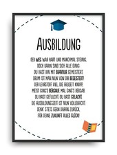 Geschenk karte ausbildung - karte,
