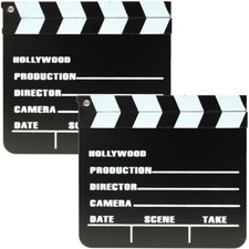 2x Filmklappe TV-Klappe