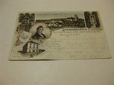 alte AK, Gabelsberger Stenografie, Kloster Ottobeuren, mit Wohnhaus und Grabmal,