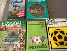 6x Bücher Fußball Konvolut
