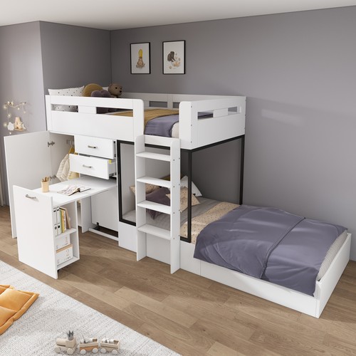 Etagenbett mit ausziehbarer - etagenbett,
