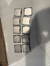 Lot of 10 Mixed Intel CPUs