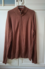 REDGREEN Herren Strickjacke Jacke - Reißverschluss - Baumwolle - Gr. XXXL