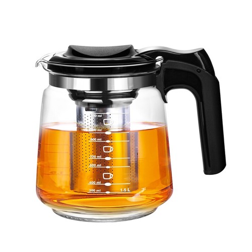 Glas teekanne mit - teekanne,