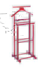 Haku Herrendiener Stummer Diener Kleiderständer in Massivholz kirsche
