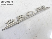 Mercedes W108 W116 Emblem Typenschild Heckklappe 280SE  ✔️