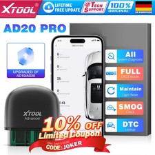 XTOOL AD20 PRO OBD2 Bluetooth Autodiagnosetool Codeleser für alle Systeme