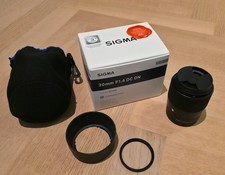 Sigma 30mm F1.4 DC DN Contemporary Objektiv für Sony-E-Mount, Festbrennweite