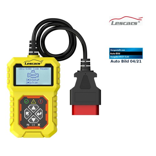 Lescars obd2 diagnosegerät - lescars, obd2-diagnosegerät