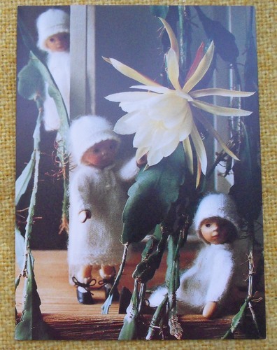 Motivkarte/Puppen-Postkarte