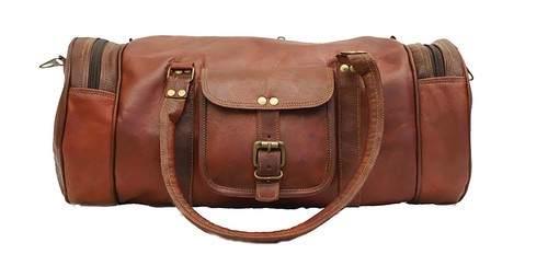 Runde tasche leder - runde,