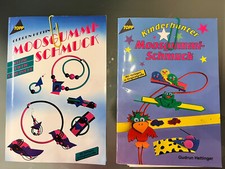 2 Bastelbücher Moosgummi-Schmuck 